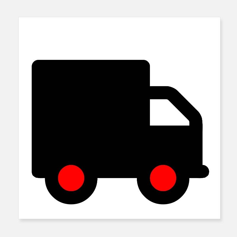 camion Poster 20 x 20 cm