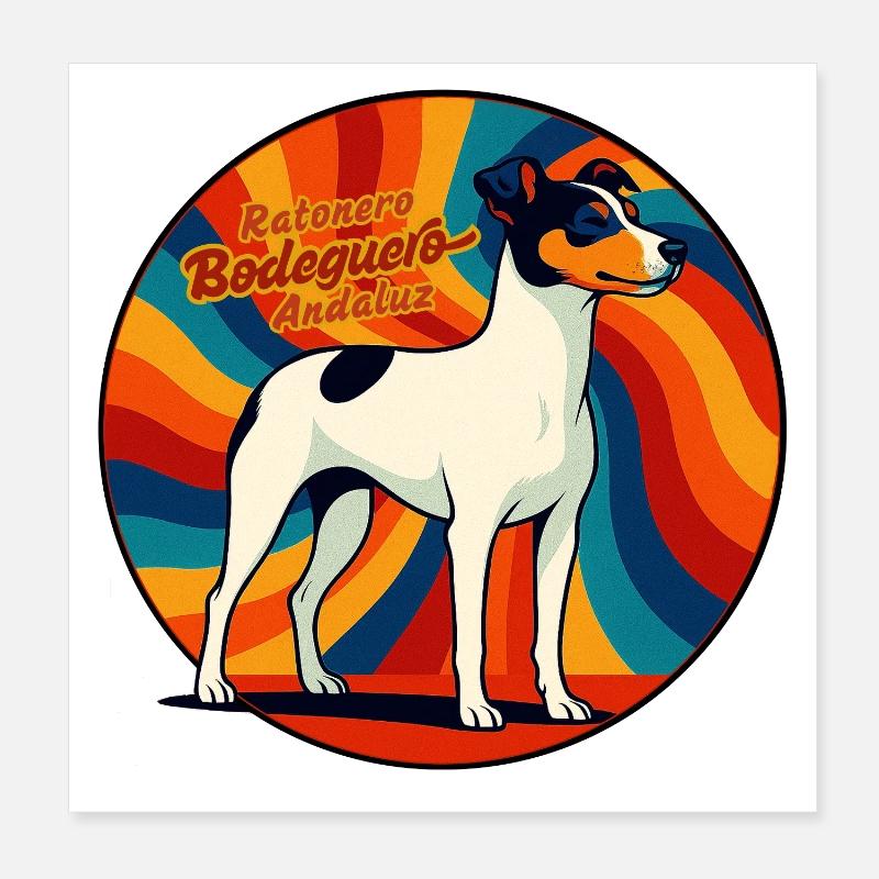 Bodeguero PopArt  Poster 20x20 cm