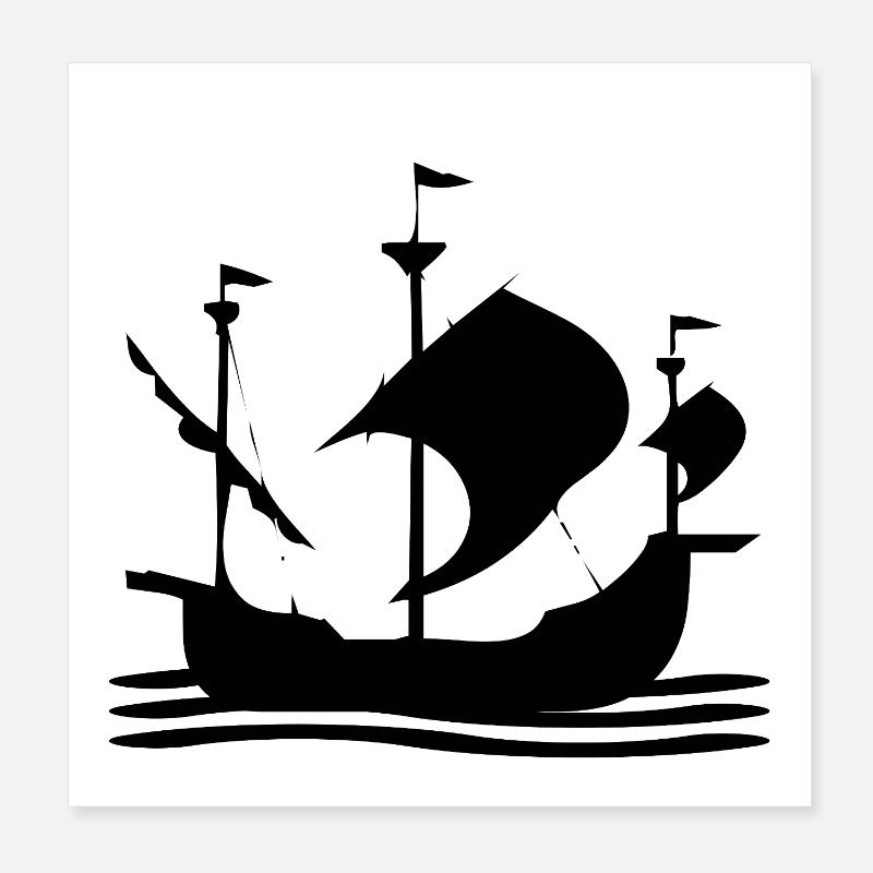 Voile Poster 20 x 20 cm
