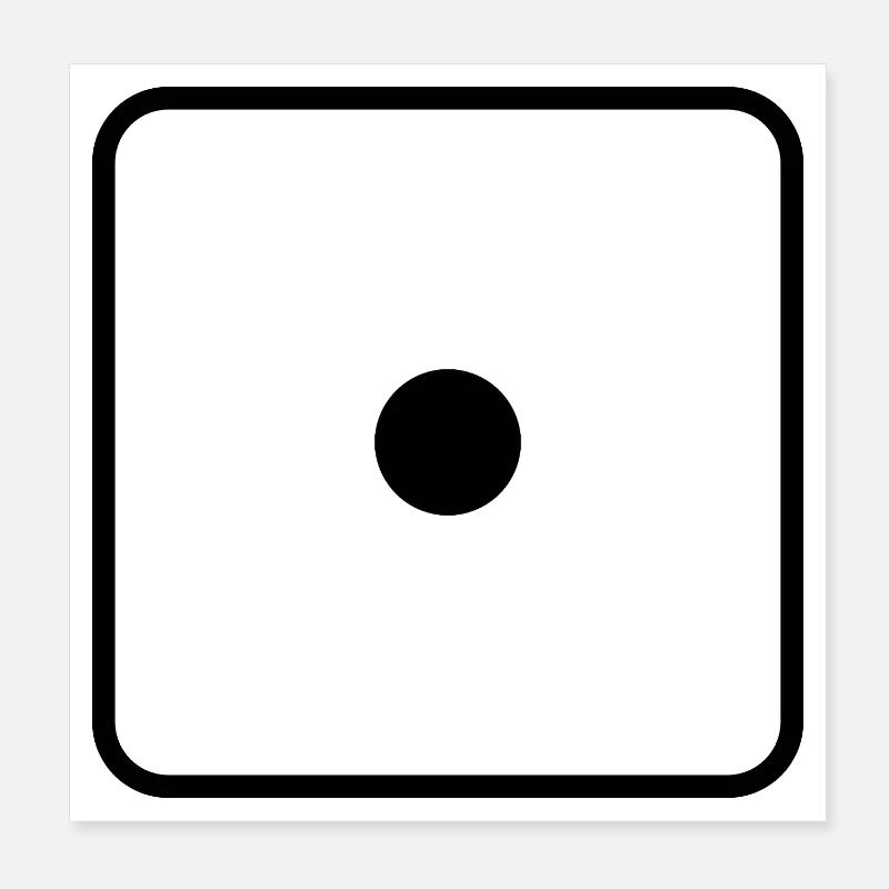 Dit Poster 20 x 20 cm