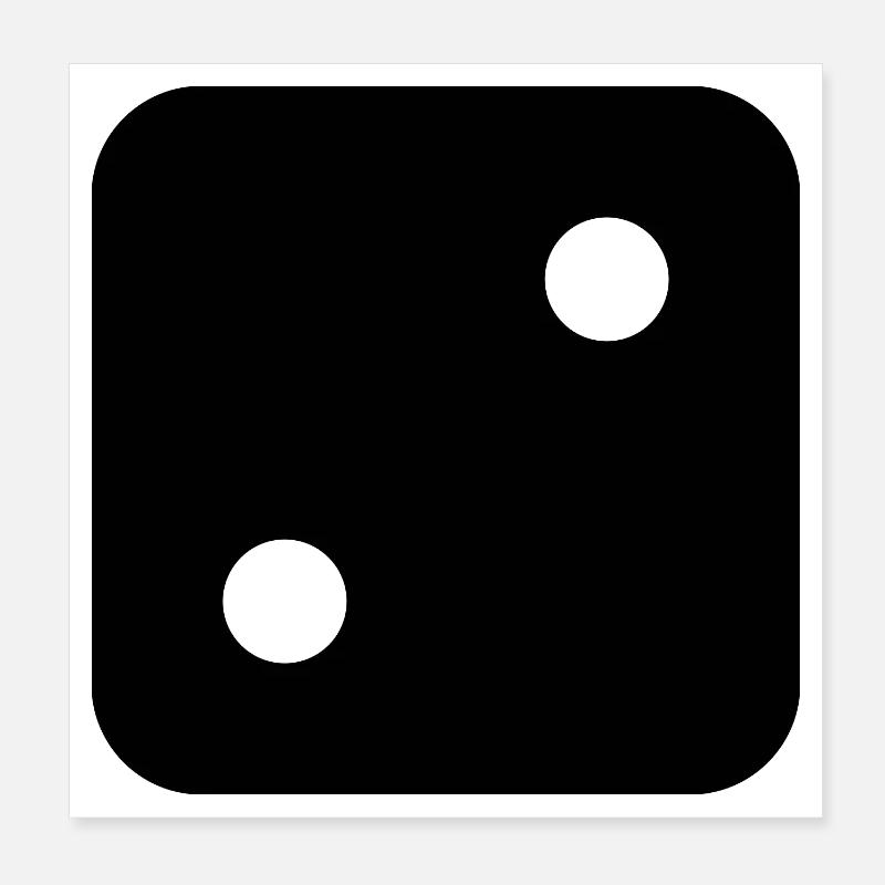 Sagt Poster 20x20 cm