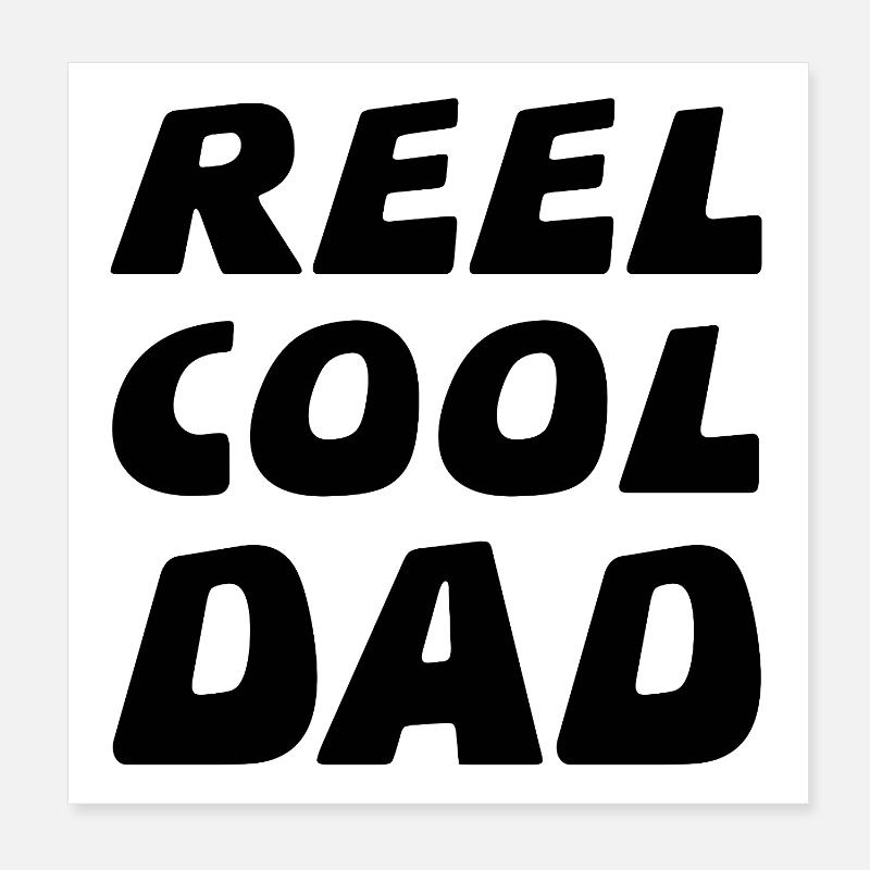 Vater Poster 20x20 cm