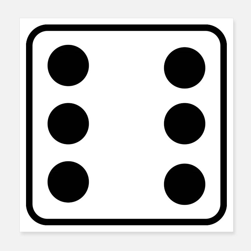 Sagt Poster 20x20 cm