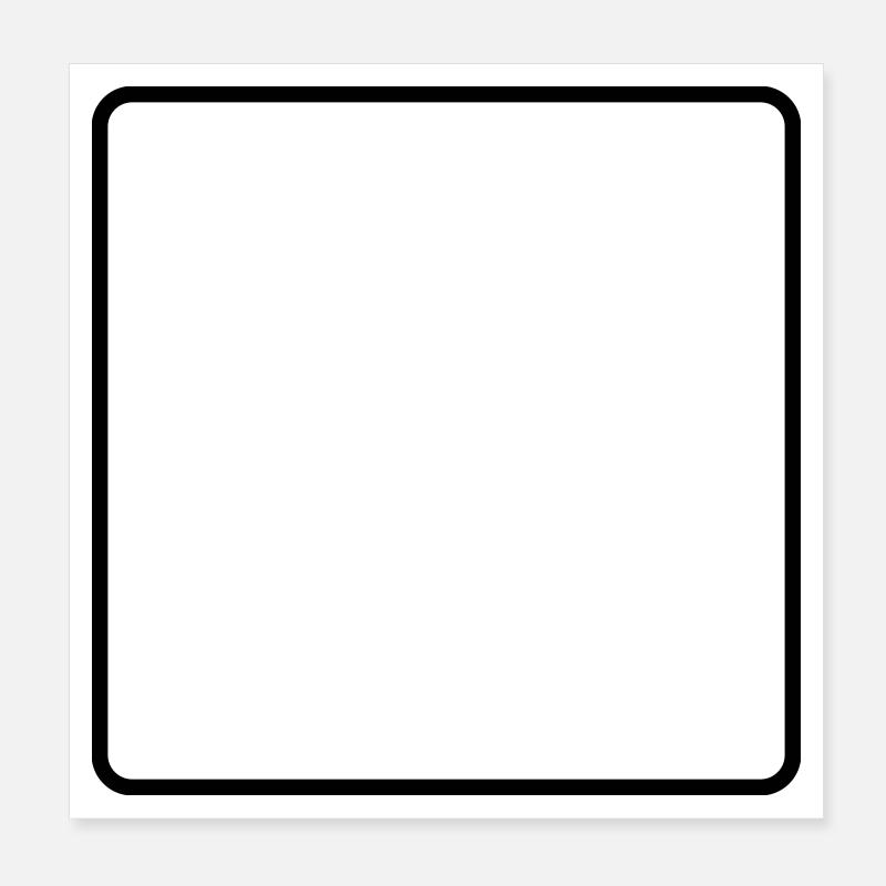 Rahmen Leer Poster 20x20 cm