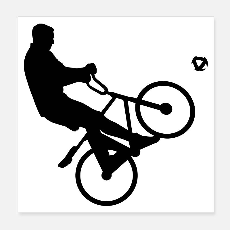 Cycle ball Poster 20 x 20 cm