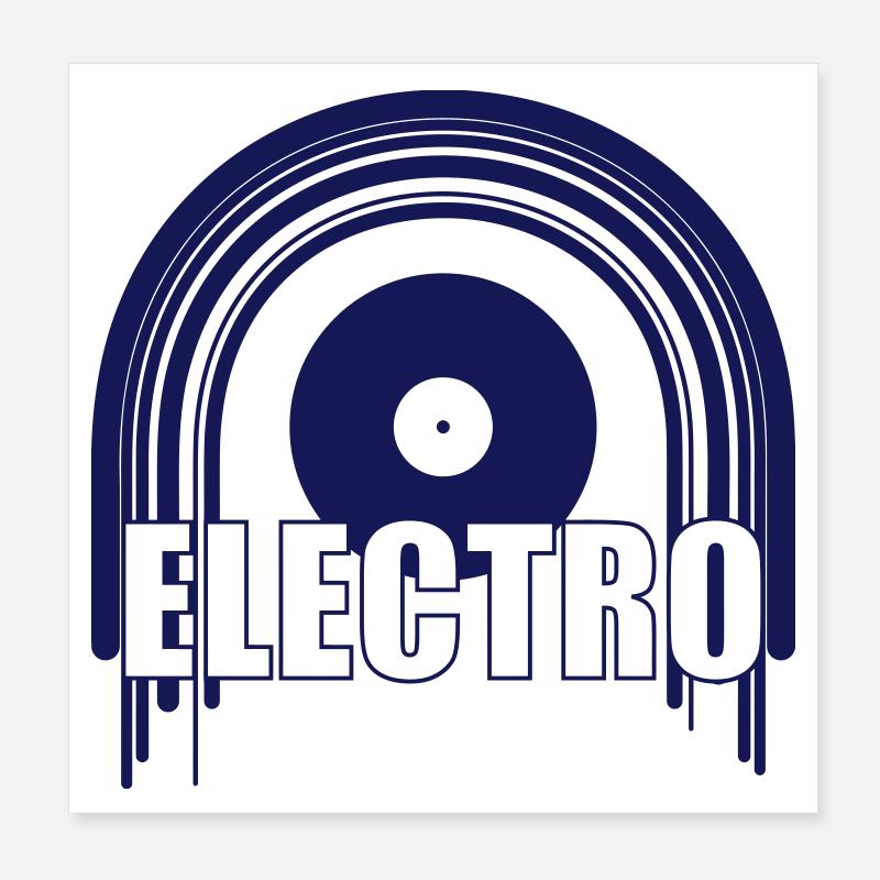Electro Poster 20x20 cm