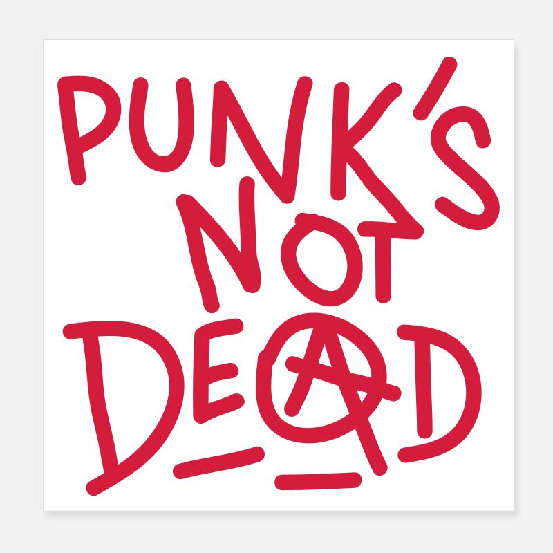 Punk Poster 20x20 cm