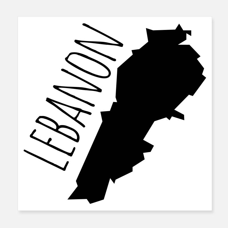 Lebanon Poster 20x20 cm