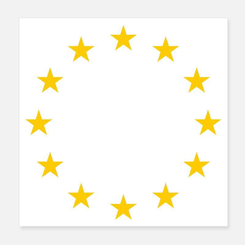 L’Europe Poster 20 x 20 cm