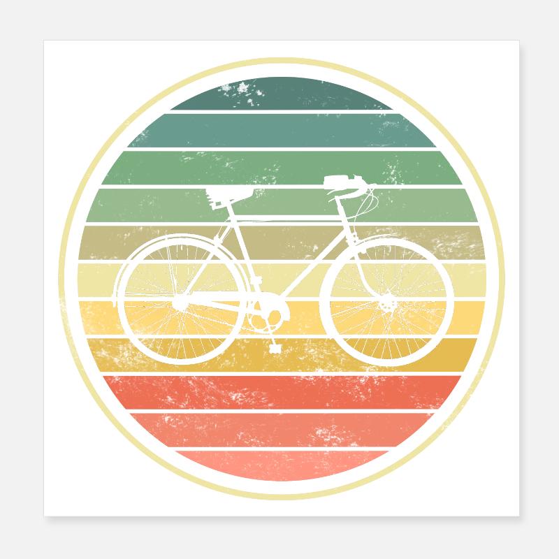 Bicyclette Poster 20 x 20 cm