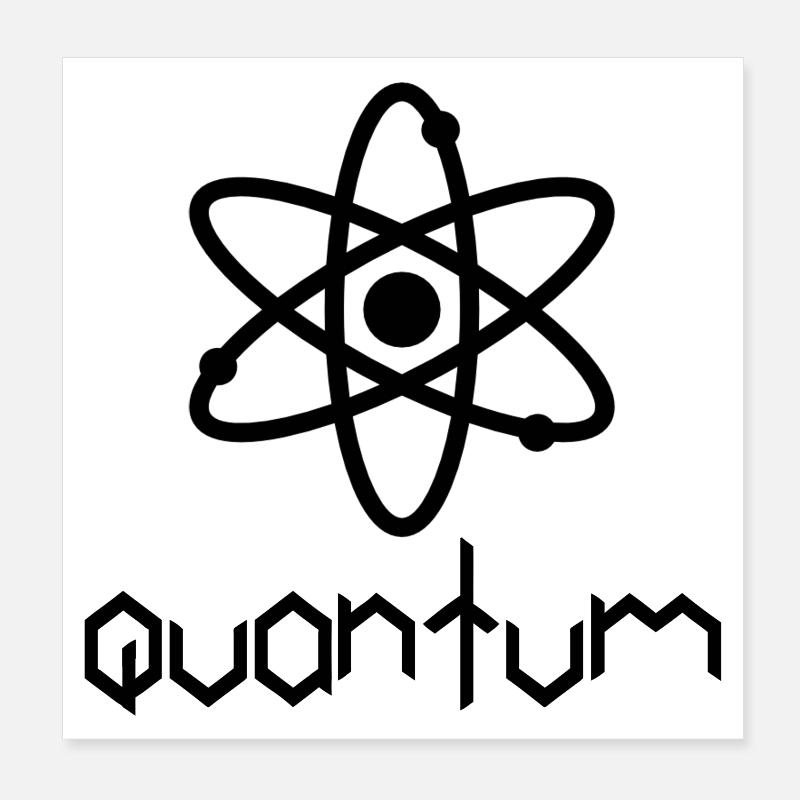 Quantum Poster 20x20 cm