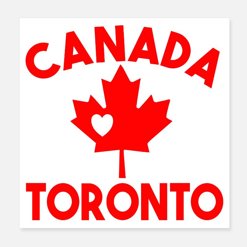 Kanada Toronto Poster 20x20 cm
