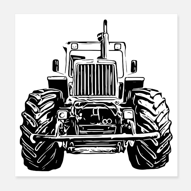 MB trac Avant Poster 20 x 20 cm