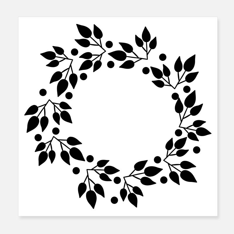 Couronne Poster 20 x 20 cm