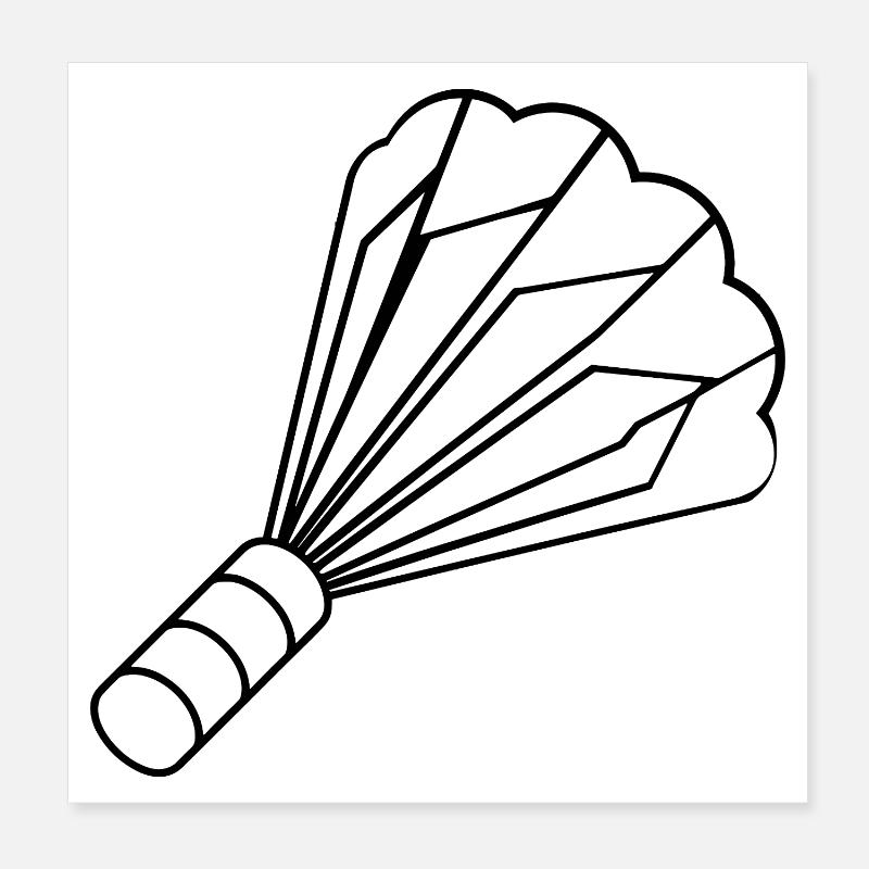 Volant Poster 20 x 20 cm