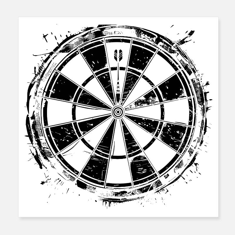 Cible Poster 20 x 20 cm