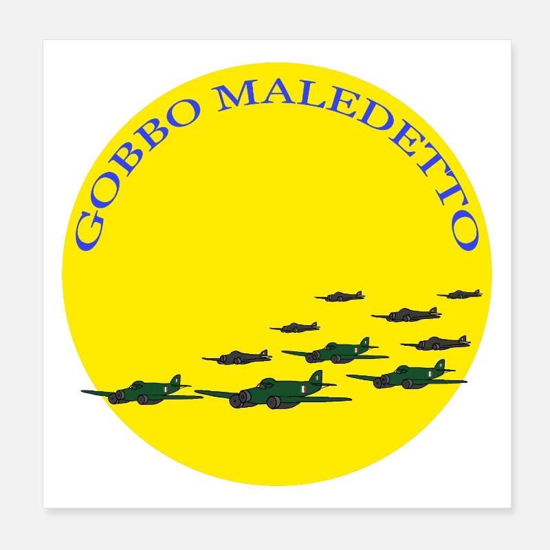SAVOIA MARCHETTI SM 79 Poster 20 x 20 cm