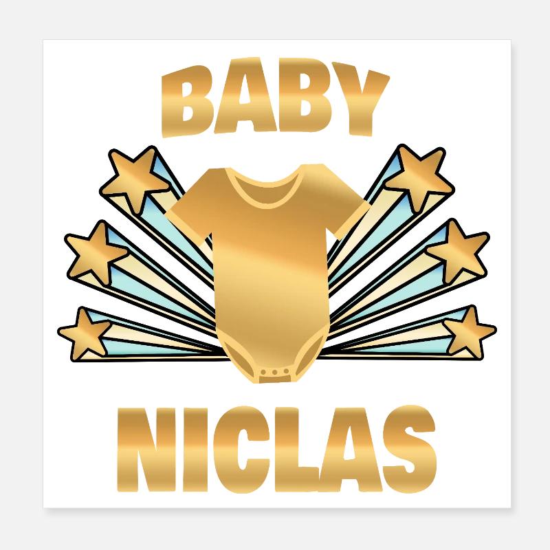 Nicholas Poster 8" x 8" (20x20 cm)