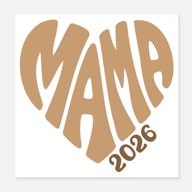MAMA 2026 Poster 20x20 cm