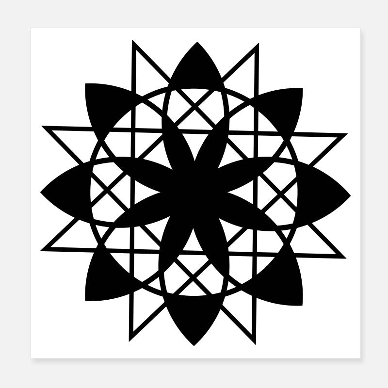 Dream Star Poster 8" x 8" (20x20 cm)