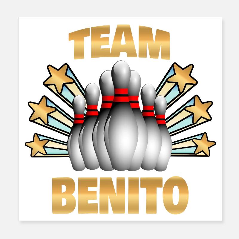 Gift for Benito Poster 8" x 8" (20x20 cm)