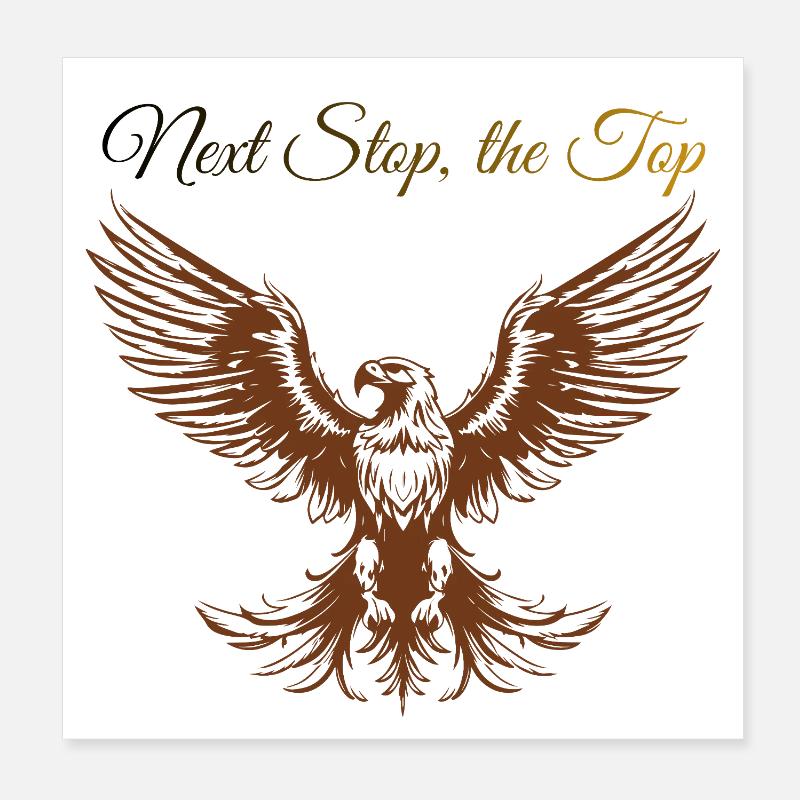 Design Sigura : Next Step, le Top Poster 20 x 20 cm