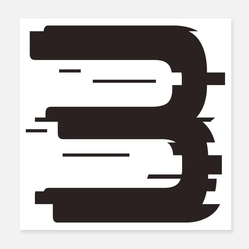 3 Poster 8" x 8" (20x20 cm)