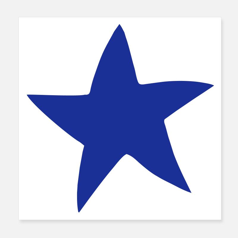 starfish Poster 8" x 8" (20x20 cm)