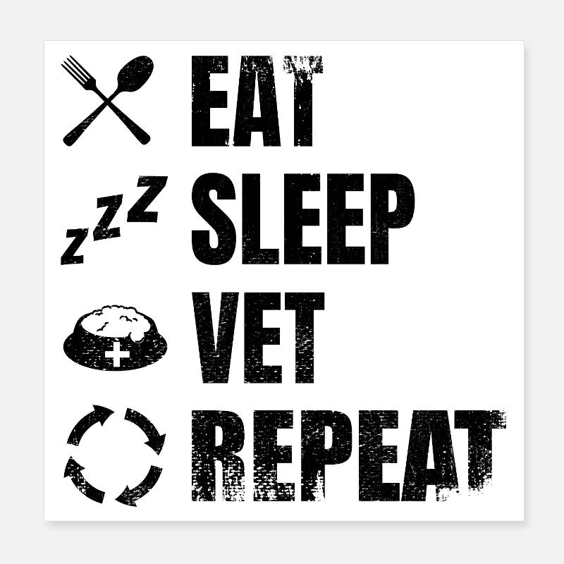 Dog lover Poster 8" x 8" (20x20 cm)