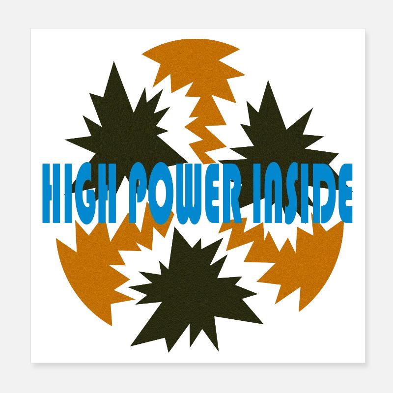 Haute puissance de Cean Poster 20 x 20 cm