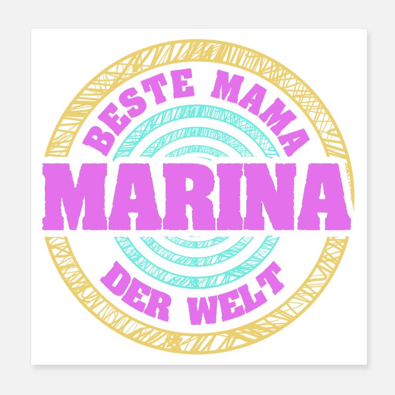 Mère Marina Poster 20 x 20 cm