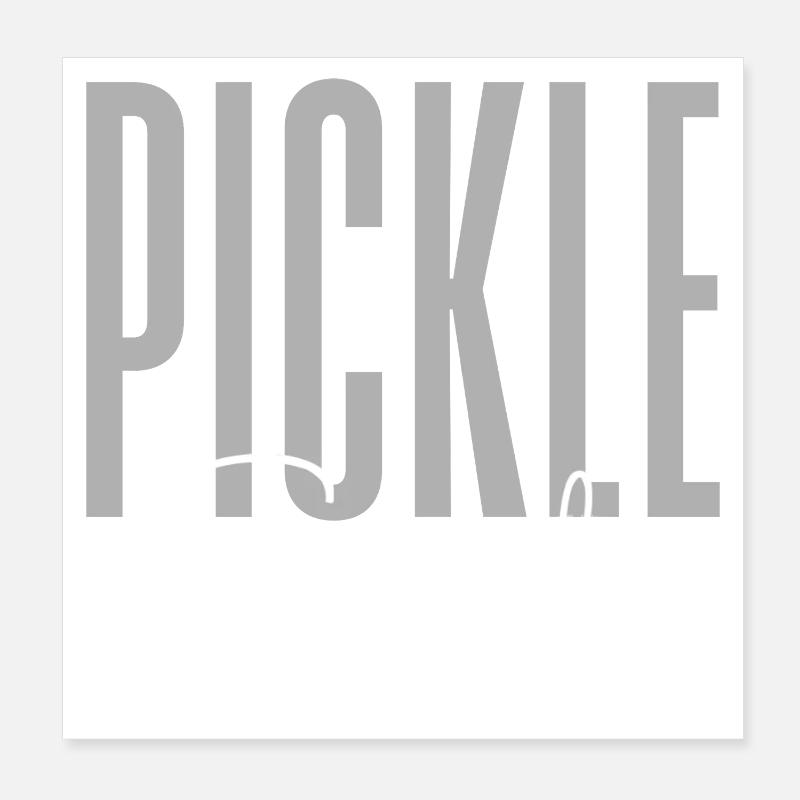 pickle squad pickle lover gifts Poster 8" x 8" (20x20 cm)