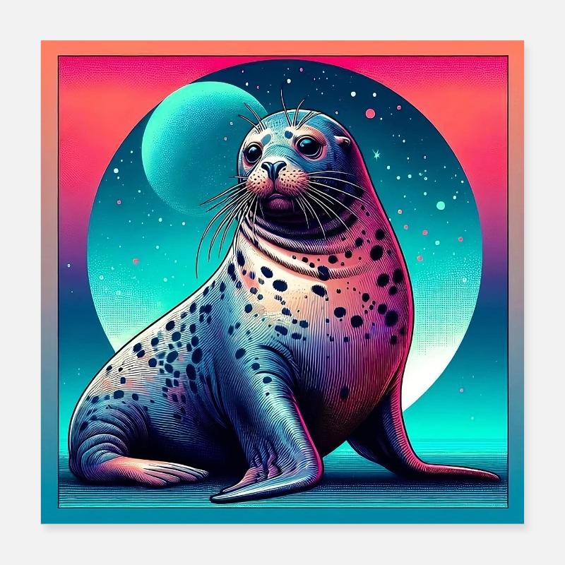 Siegel Poster 40x40 cm