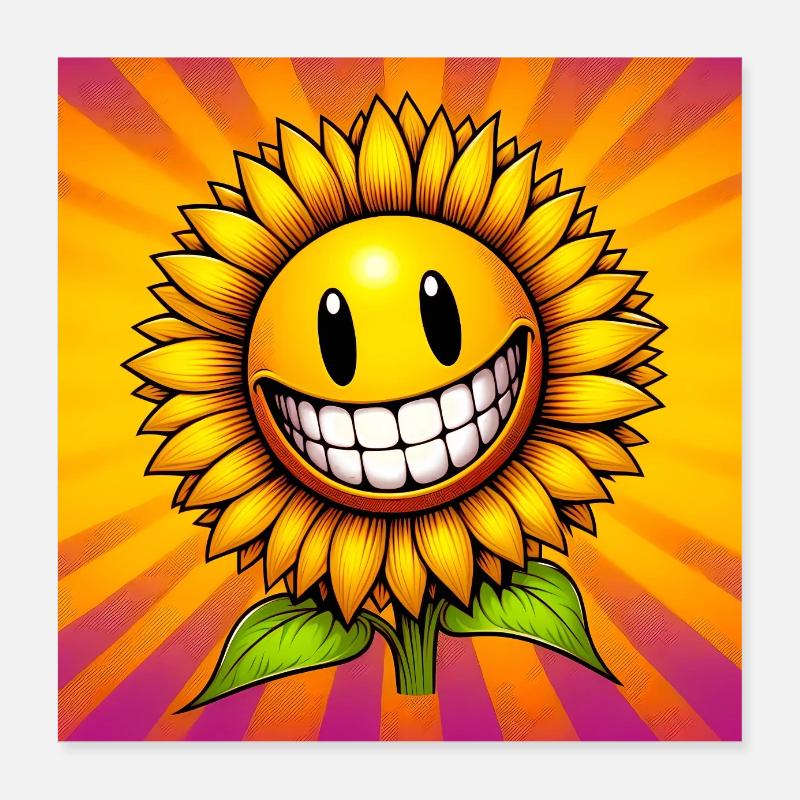 Tournesol Poster 40 x 40 cm