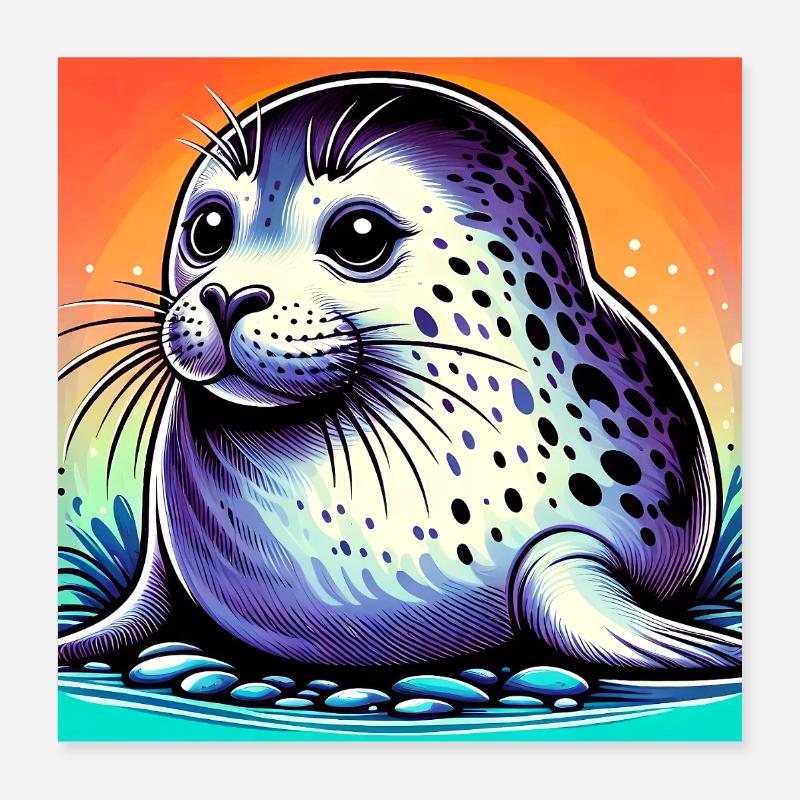 Siegel Poster 40x40 cm