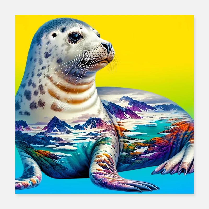 Siegel Poster 40x40 cm