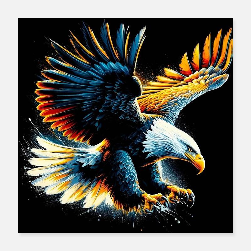 aigle Poster 40 x 40 cm