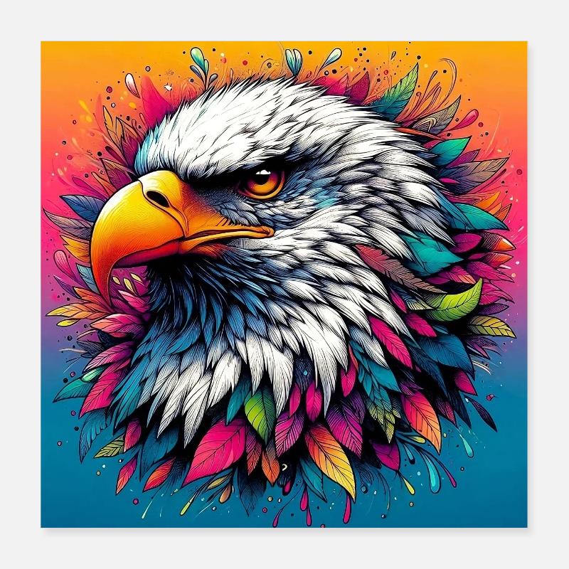 aigle Poster 40 x 40 cm