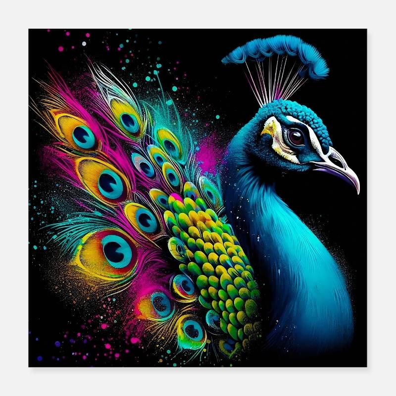 paon Poster 40 x 40 cm