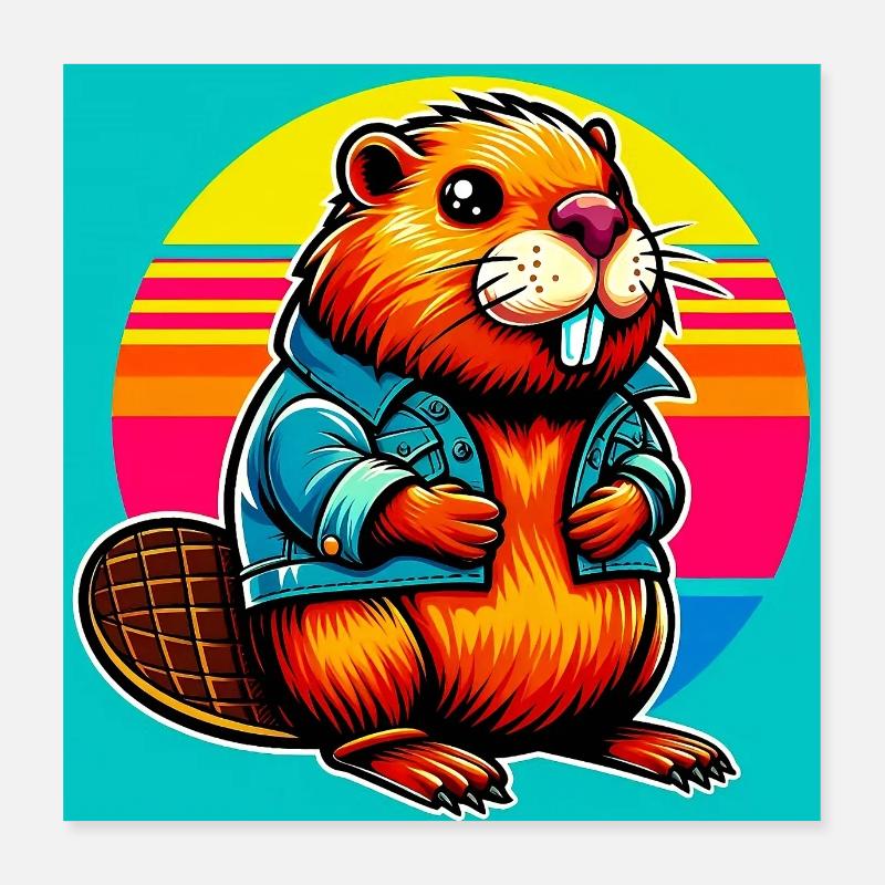 Bieber Poster 40x40 cm