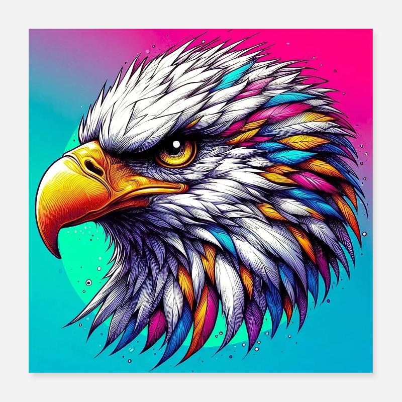 aigle Poster 40 x 40 cm