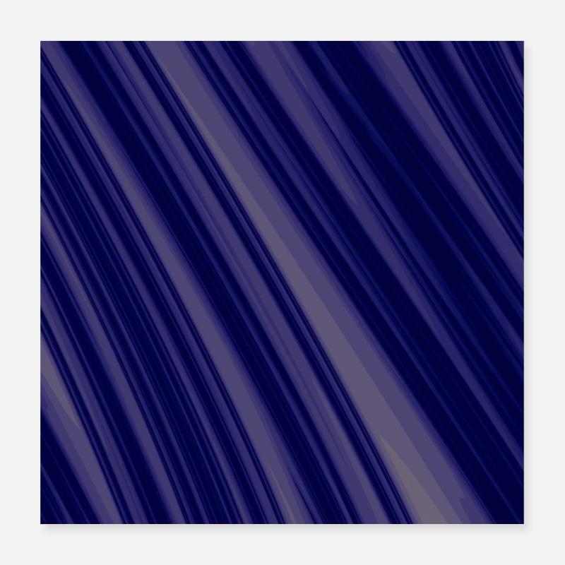 Structures diagonales de la Marine Poster 40 x 40 cm