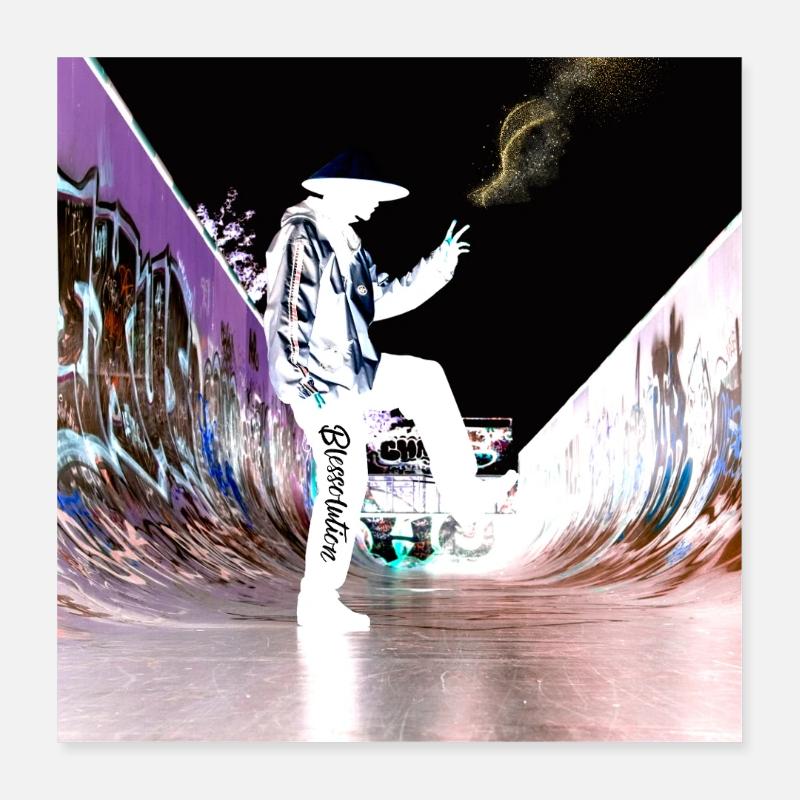 Blessolution "Balance" Poster 16" x 16" (40x40 cm)