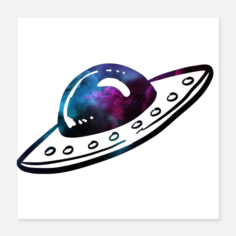 Espace OVNI Poster 40 x 40 cm