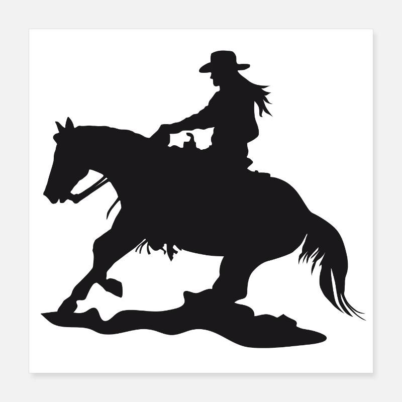 Sliding Stop Poster 40x40 cm