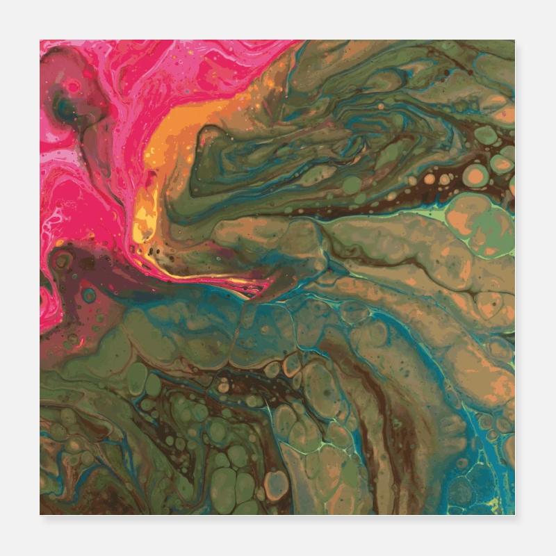 orchidée Poster 40 x 40 cm