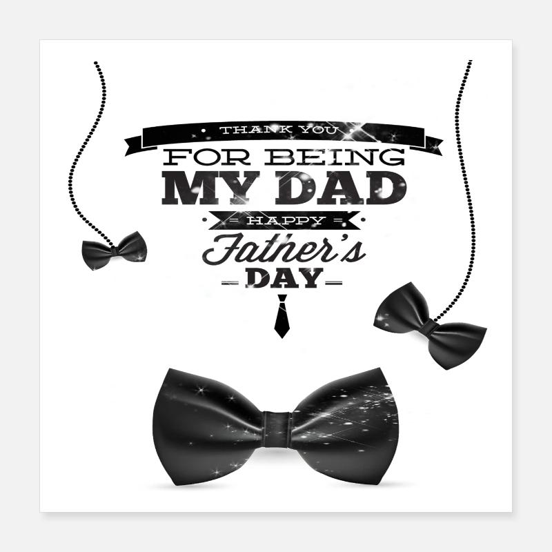 Father's Day 2018 - Father's Day 2018 Poster 16" x 16" (40x40 cm)