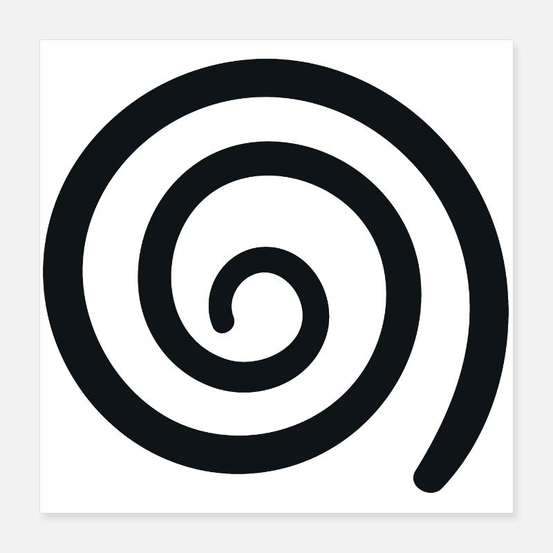 Whirl vortex Poster 16" x 16" (40x40 cm)