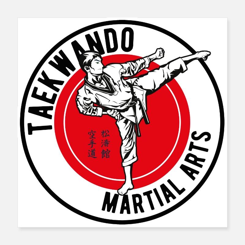 taekwando Poster 16" x 16" (40x40 cm)