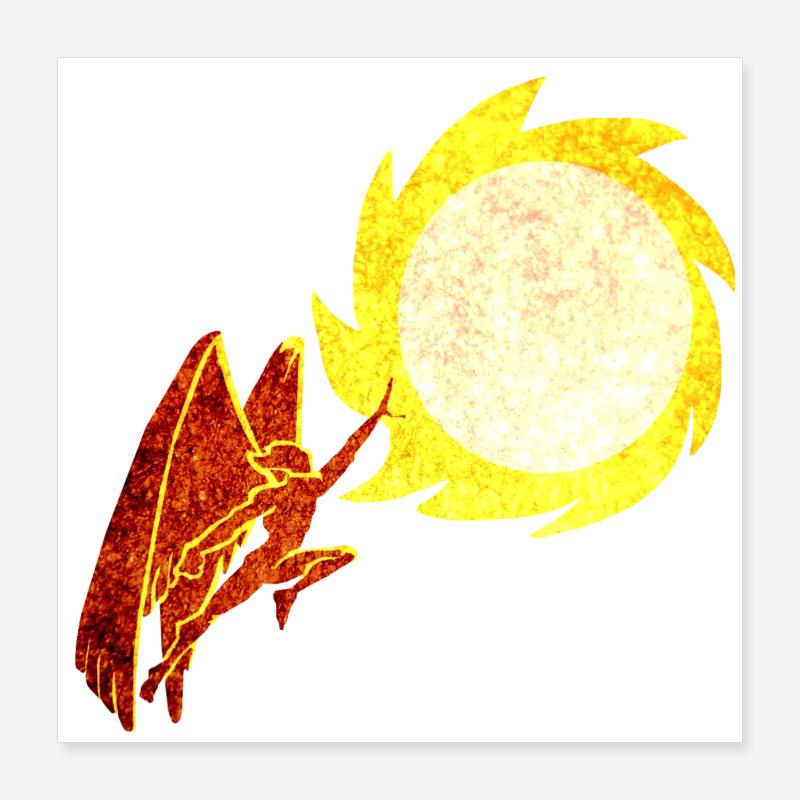 Icarus2 Poster 40 x 40 cm